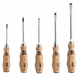 SET 5 DESTORNILLADORES ZEBRA WOOD